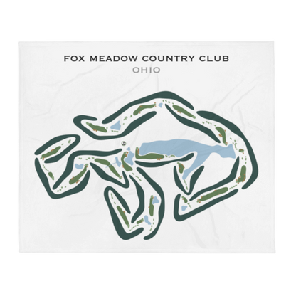 Fox Meadow Country Club, Ohio - Printed Golf Courses