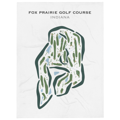 Fox Prairie Golf Course, Indiana - Printed Golf Courses