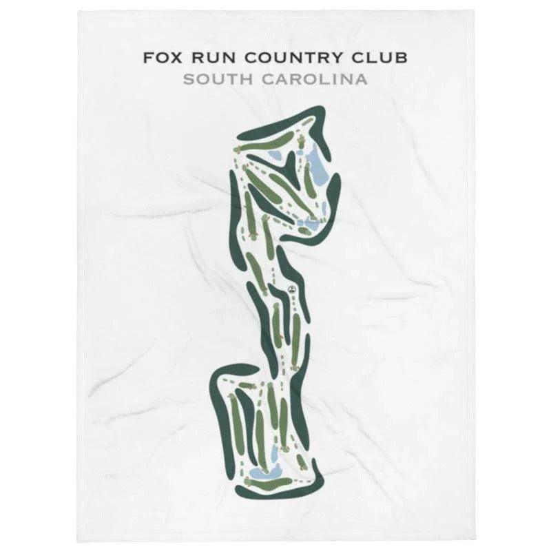 Fox Run Country Club, South Carolina - Printed Golf Course
