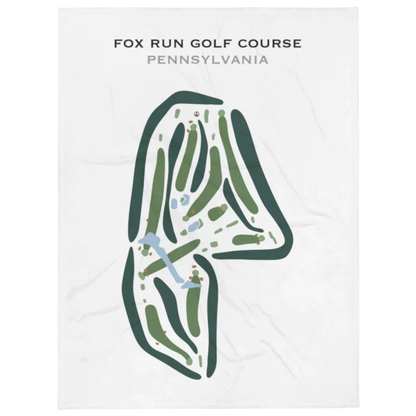 Fox Run Golf Course, Pennsylvania - Printed Golf Courses