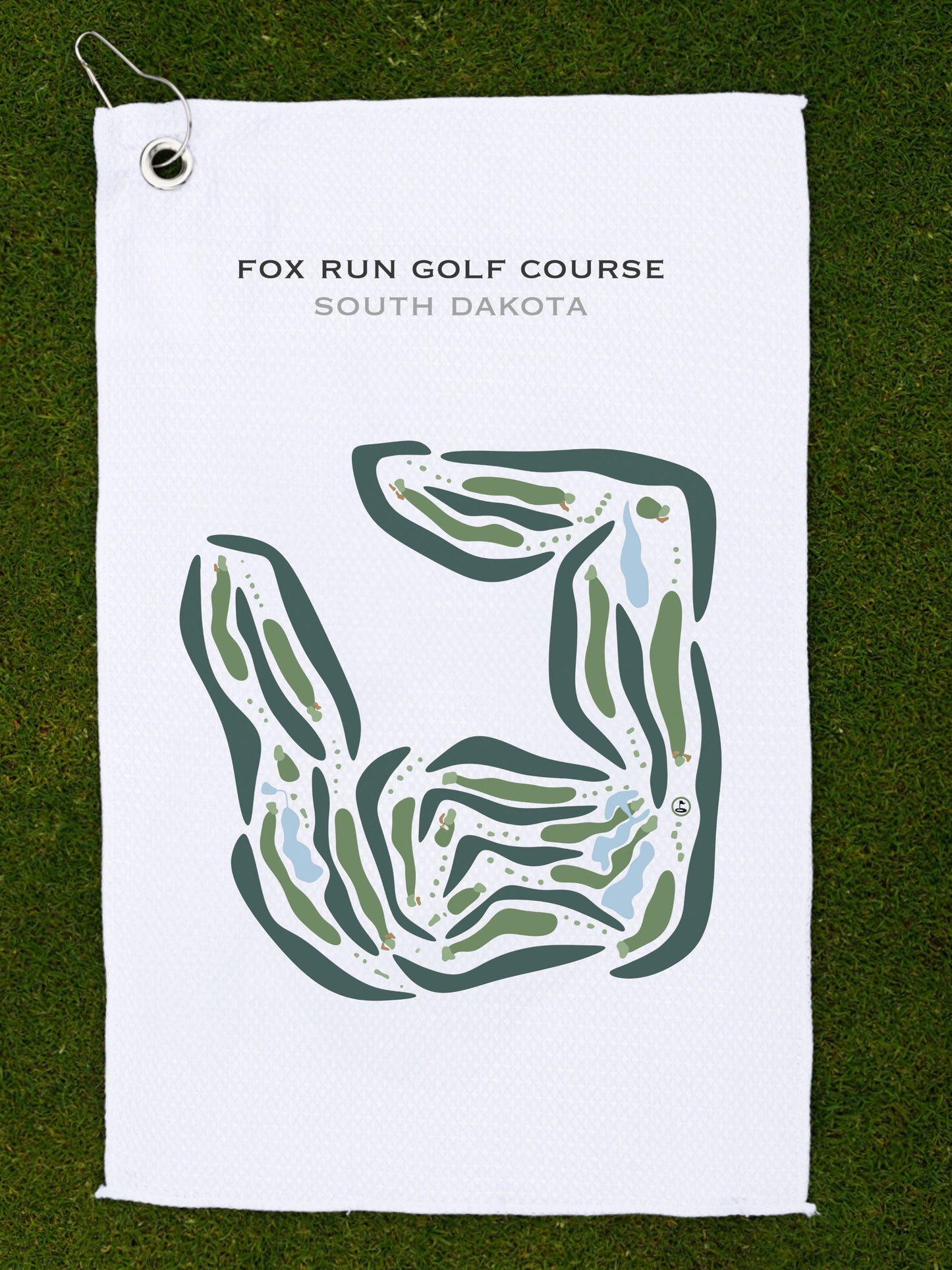 Fox Run Golf Course, South Dakota - Printed Golf Courses