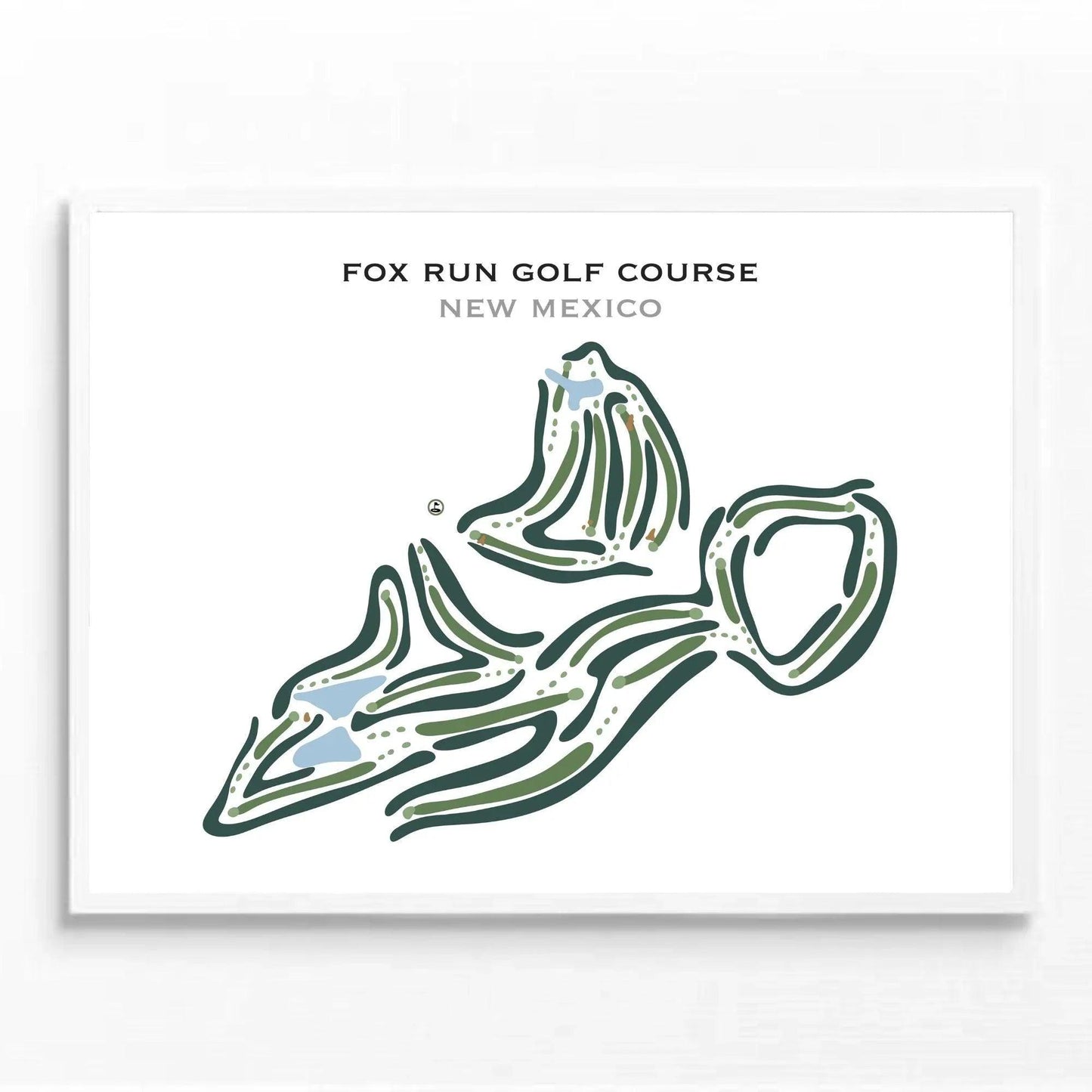 Fox Run Golf Course, New Mexico - Printed Golf Courses