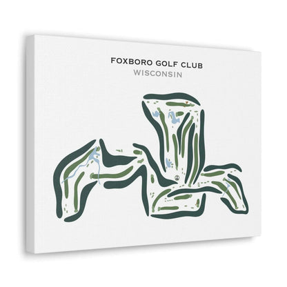 Foxboro Golf Club, Wisconsin - Printed Golf Courses