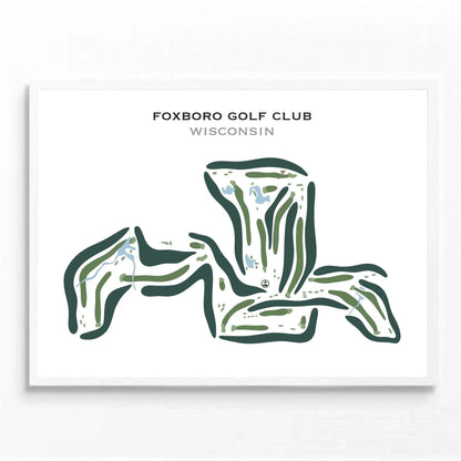Foxboro Golf Club, Wisconsin - Printed Golf Courses