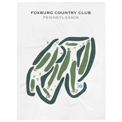 Foxburg Country Club, Pennsylvania - Printed Golf Courses