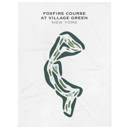 Foxfire Course at Village Green, New York - Printed Golf Courses