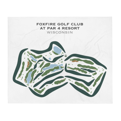 Foxfire Golf Club at Par4 Resort, Wisconsin - Printed Golf Courses