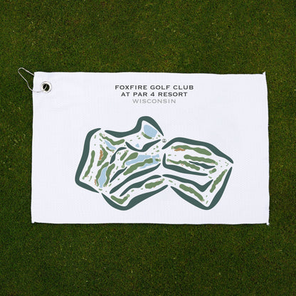 Foxfire Golf Club at Par4 Resort, Wisconsin - Printed Golf Courses