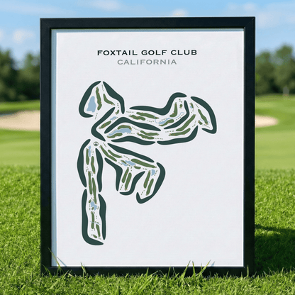 Foxtail Golf Club, California - Printed Golf Courses