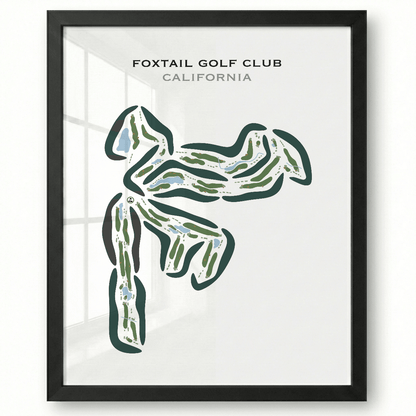 Foxtail Golf Club, California - Printed Golf Courses