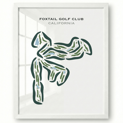 Foxtail Golf Club, California - Printed Golf Courses
