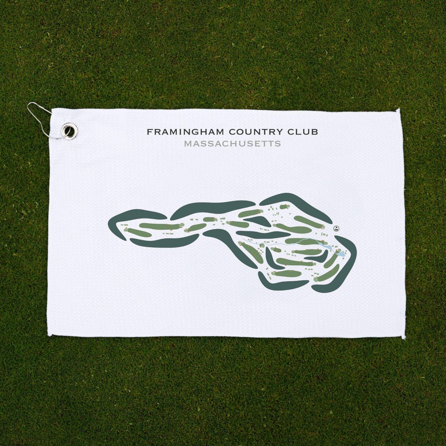 Framingham Country Club, Massachusetts - Printed Golf Courses