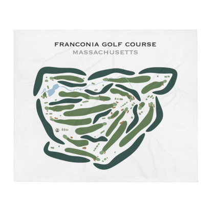 Franconia Golf Course, Massachusetts - Printed Golf Courses