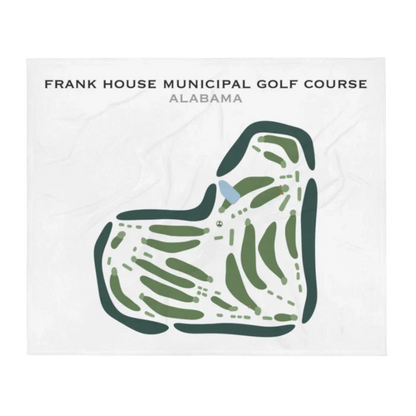 Frank House Municipal Golf Course, Alabama - Printed Golf Courses