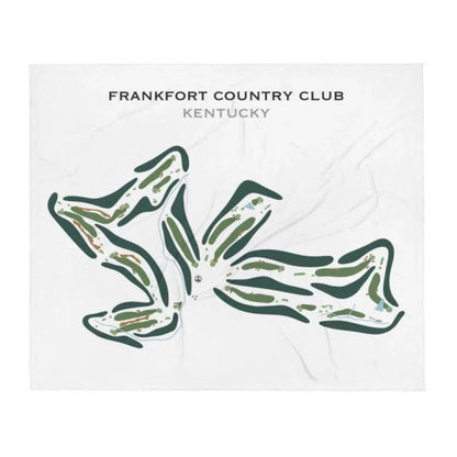 Frankfort Country Club, Kentucky - Printed Golf Course