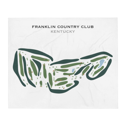 Franklin Country Club, Kentucky - Printed Golf Courses
