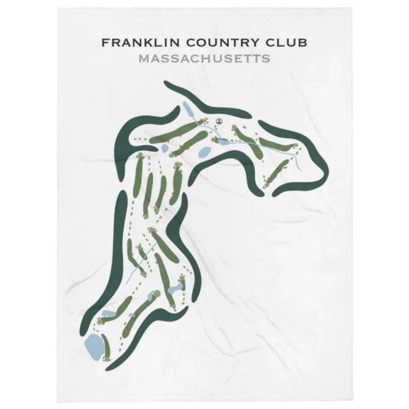 Franklin Country Club, Massachusetts - Printed Golf Courses