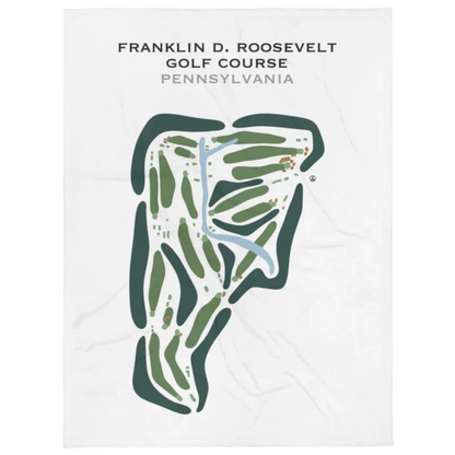 Franklin D. Roosevelt Golf Course, Pennsylvania - Printed Golf Courses