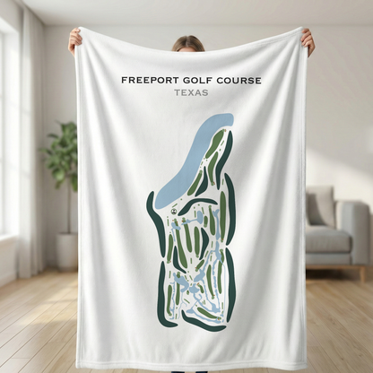 Freeport Golf Course, Texas - Printed Golf Courses