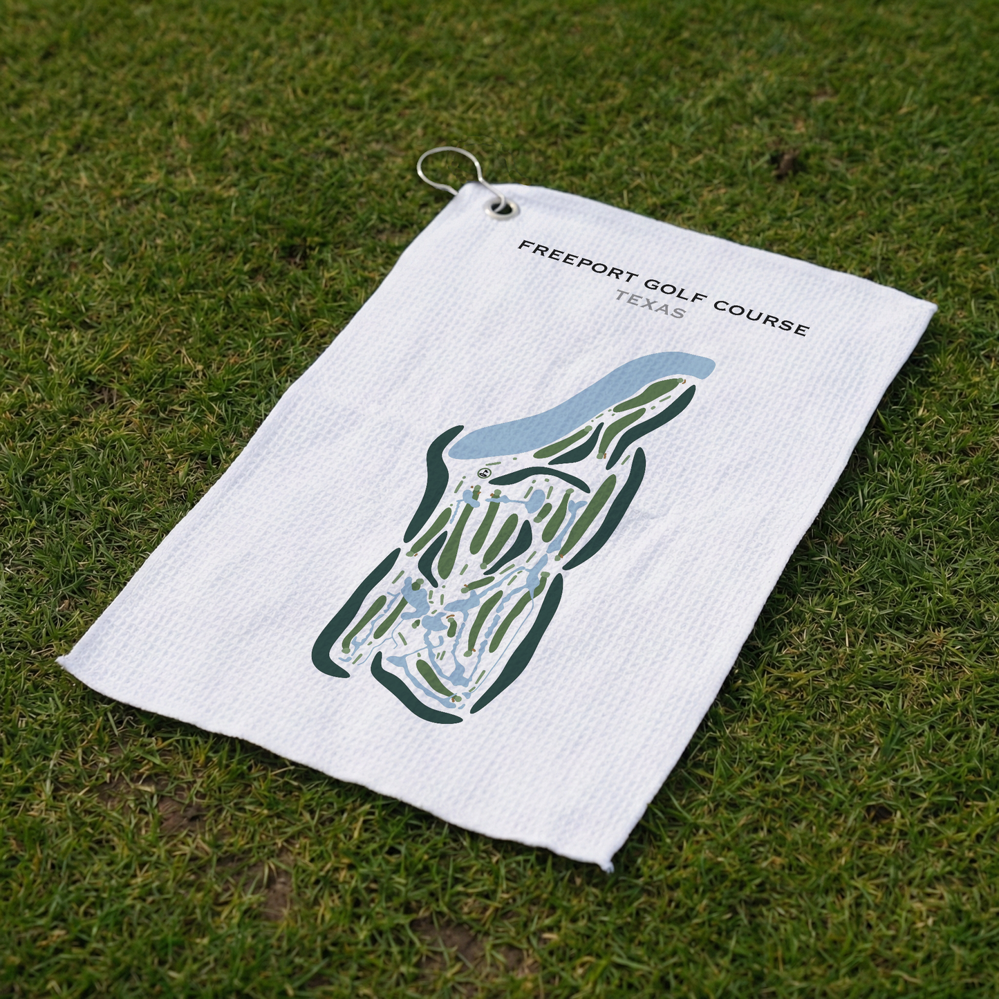 Freeport Golf Course, Texas - Printed Golf Courses