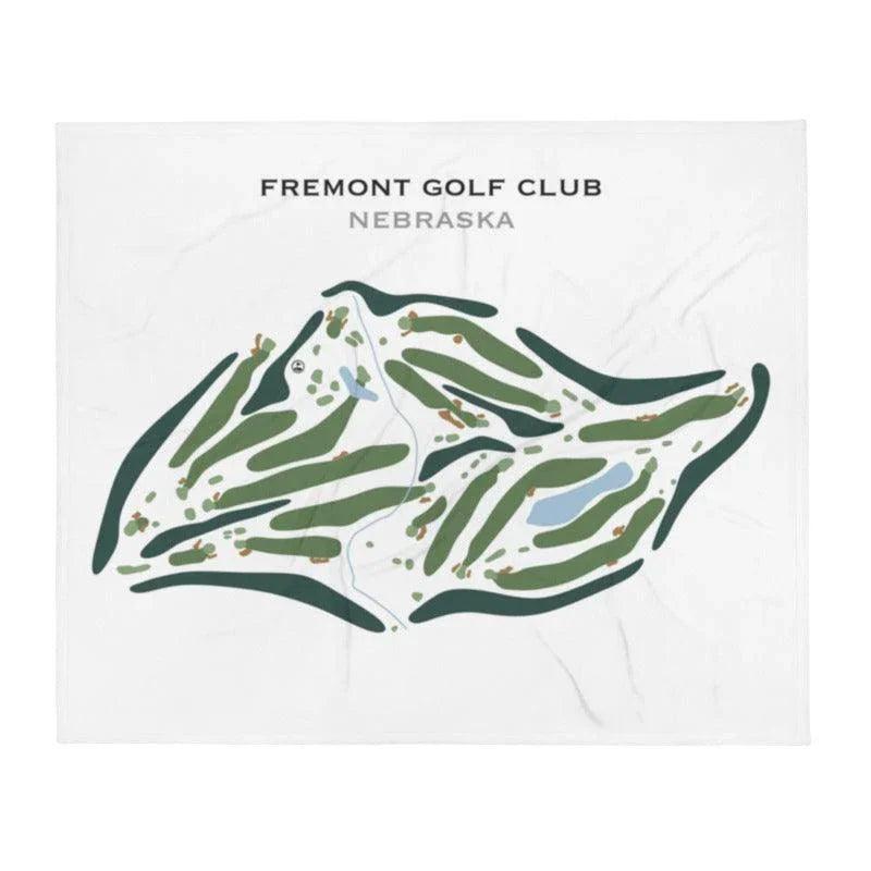 Fremont Golf Club, Nebraska - Printed Golf Course