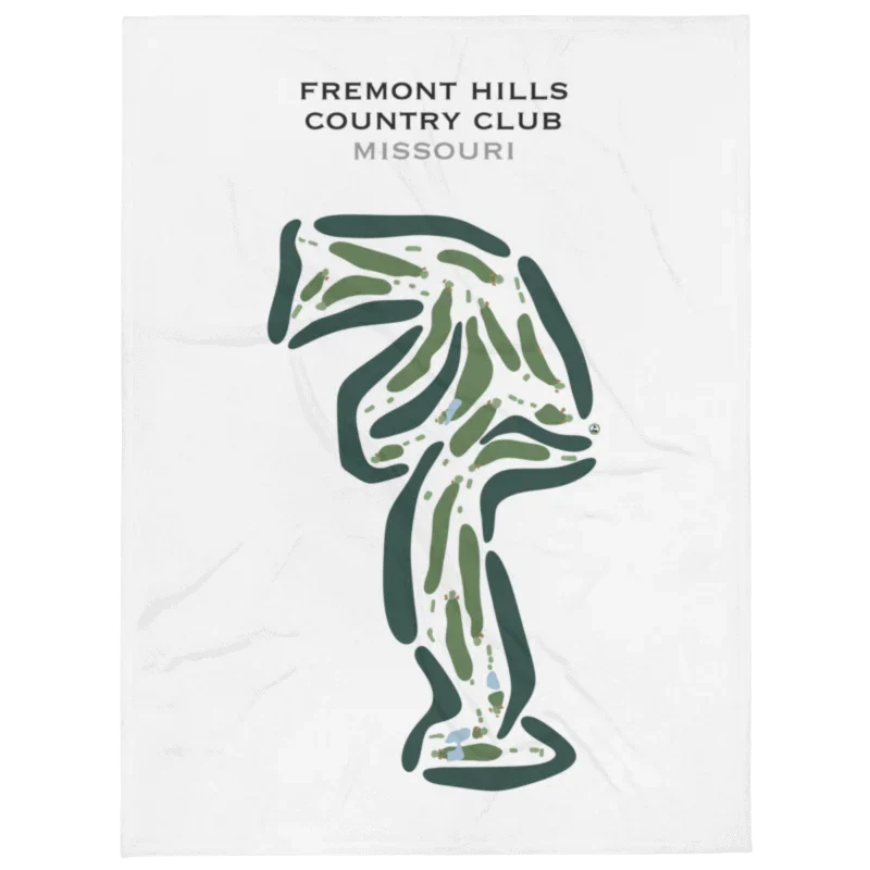 Fremont Hills Country Club, Missouri - Printed Golf Courses