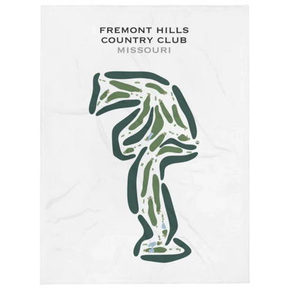 Fremont Hills Country Club, Missouri - Printed Golf Courses