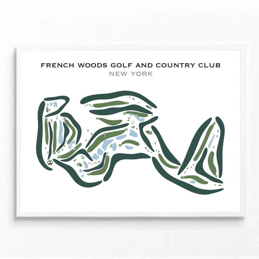 French Woods Golf & Country Club, New York - Printed Golf Courses