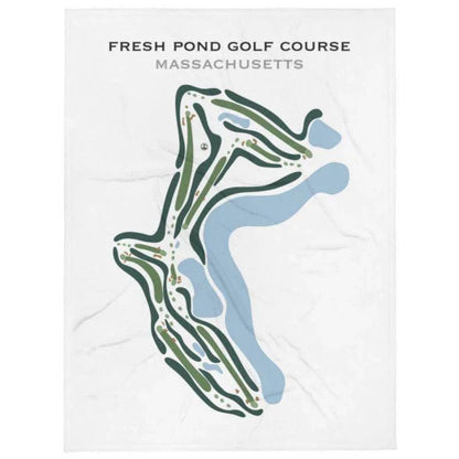 Fresh Pond Golf Course, Massachusetts - Printed Golf Courses