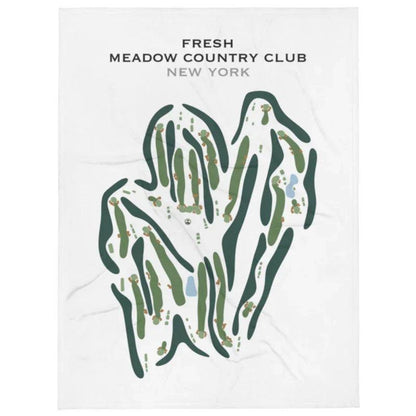 Fresh Meadow Country Club, New York - Printed Golf Course