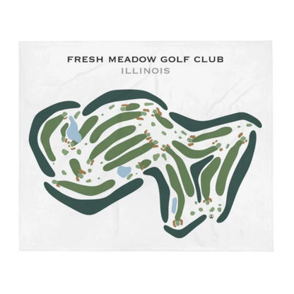 Fresh Meadow Golf Club, Illinois - Printed Golf Courses
