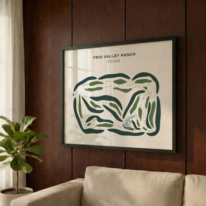 Frio Valley Ranch, Texas - Printed Golf Courses