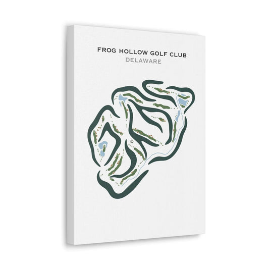 Frog Hollow Golf Club, Delaware - Printed Golf Courses