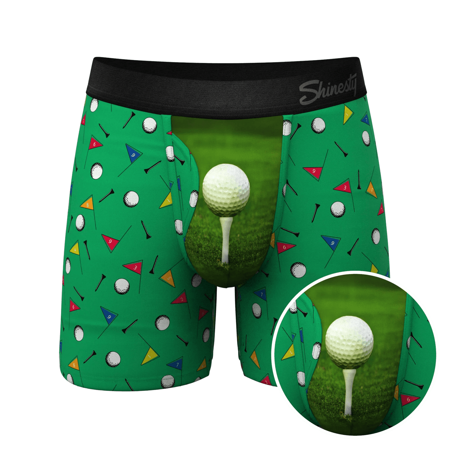FrontNineGolfBoxerWFly - GOLF LEAGUE