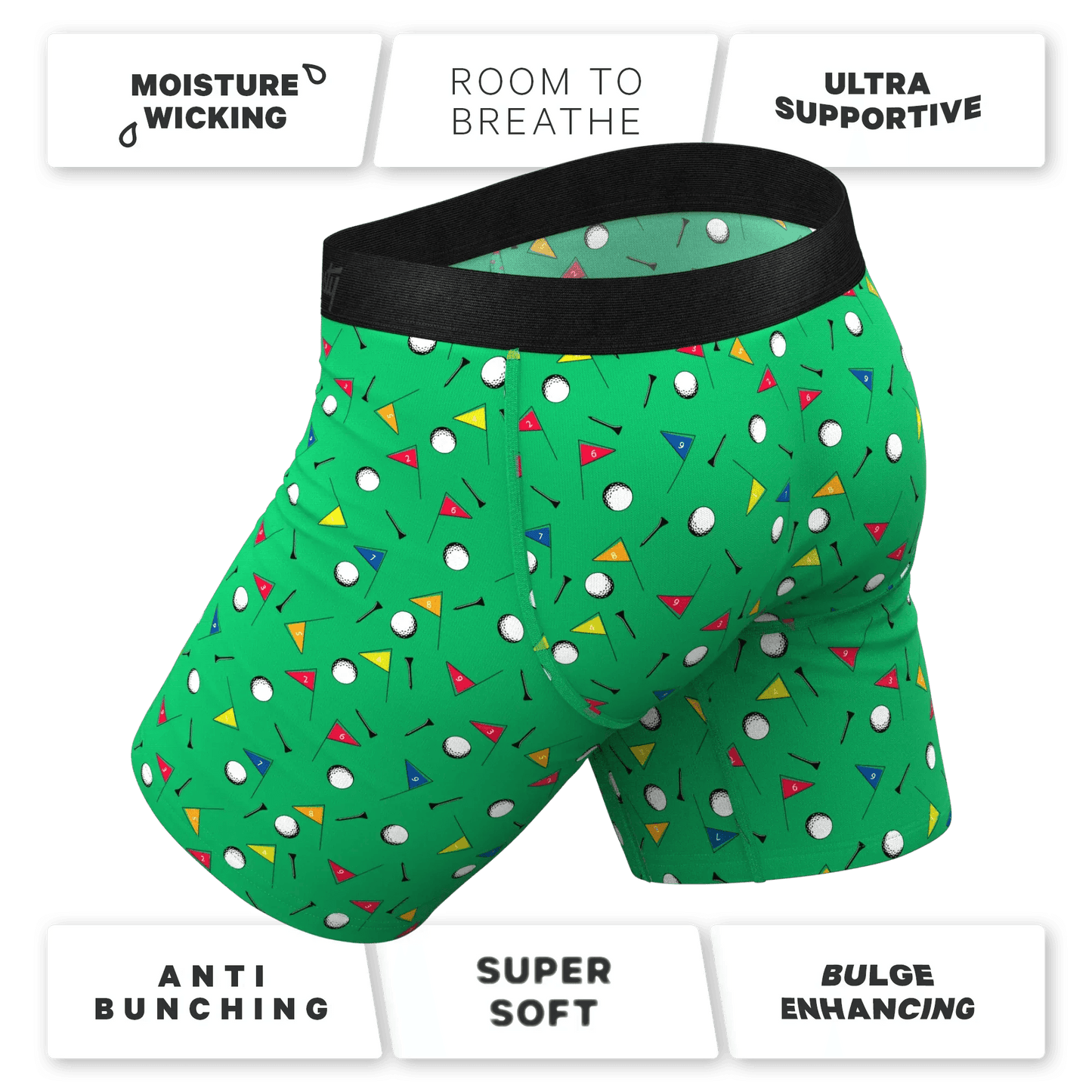 FrontNineGolfBoxerWFly4 - GOLF LEAGUE