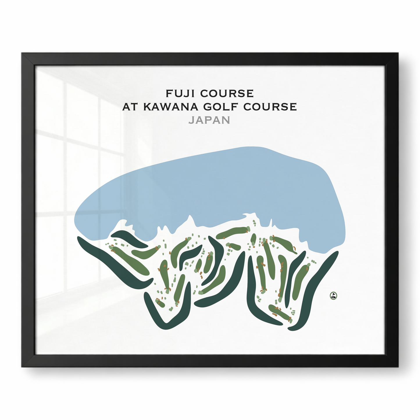 Fuji Course at Kawana Golf Course, Japan - Printed Golf Courses