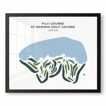 Fuji Course at Kawana Golf Course, Japan - Printed Golf Courses