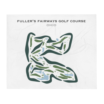 Fuller's Fairways Golf Course, Ohio - Printed Golf Courses