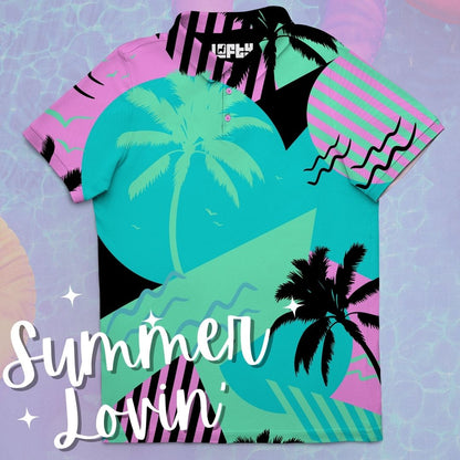 Summer Lovin' | Fun Floral Golf Polo for Men