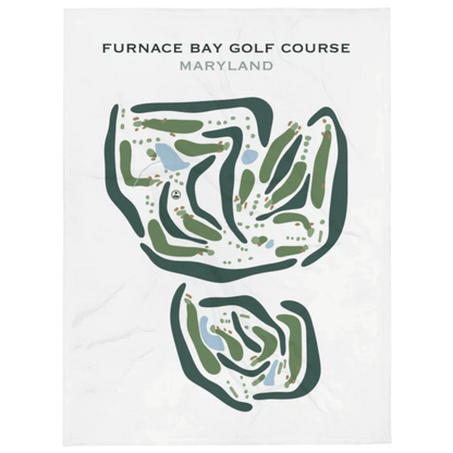 Furnace Bay Golf Course, Maryland - Printed Golf Courses