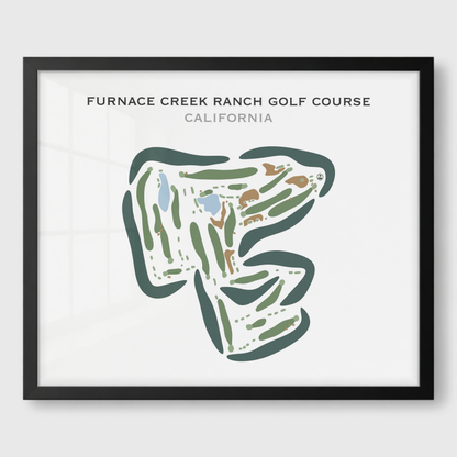 Furnace Creek Golf Course, California - Printed Golf Courses