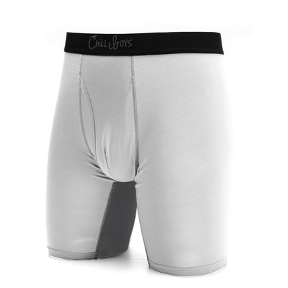 Soft Bamboo Boxer Briefs with Anti-Chafing Glide Zone
