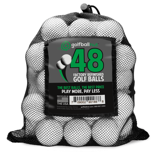 Titleist Pro V1 2022 Factory Refinished MInt Used Golf Balls With Mesh Bag