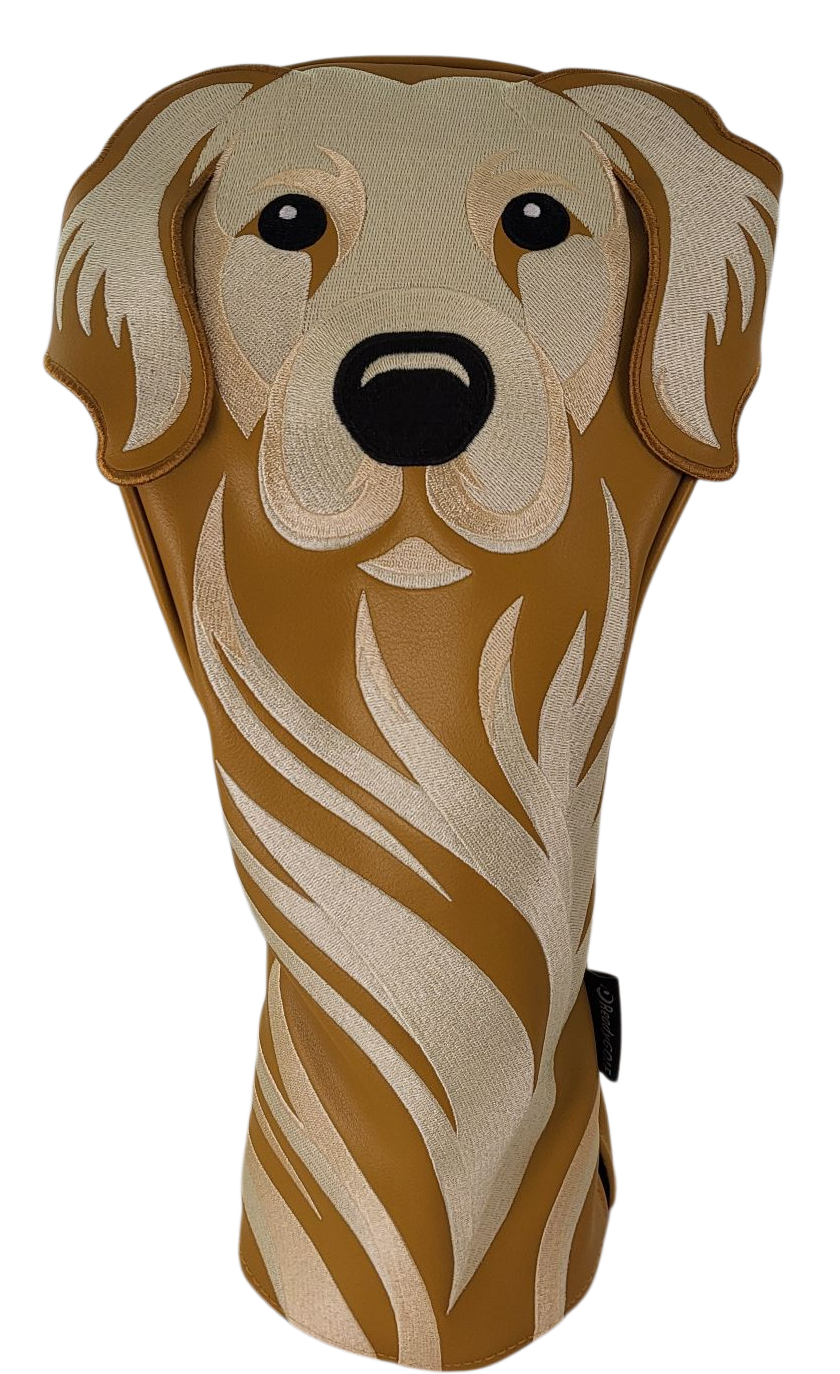 Golden Retriever Embroidered Classic Driver Headcover by ReadyGOLF