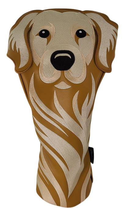 Golden Retriever Embroidered Classic Driver Headcover by ReadyGOLF
