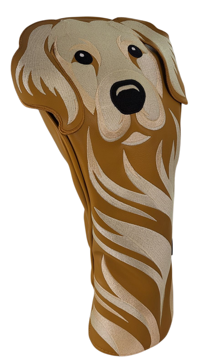 Golden Retriever Embroidered Classic Driver Headcover by ReadyGOLF