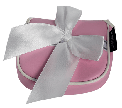 Gift Box (Pink) Embroidered Mallet Putter Cover by ReadyGOLF