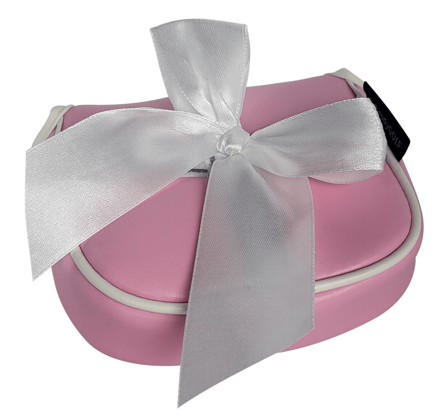 Gift Box (Pink) Embroidered Mallet Putter Cover by ReadyGOLF