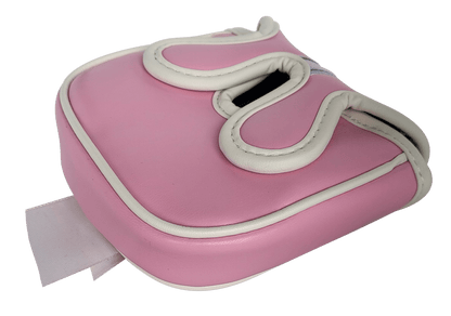 Gift Box (Pink) Embroidered Mallet Putter Cover by ReadyGOLF