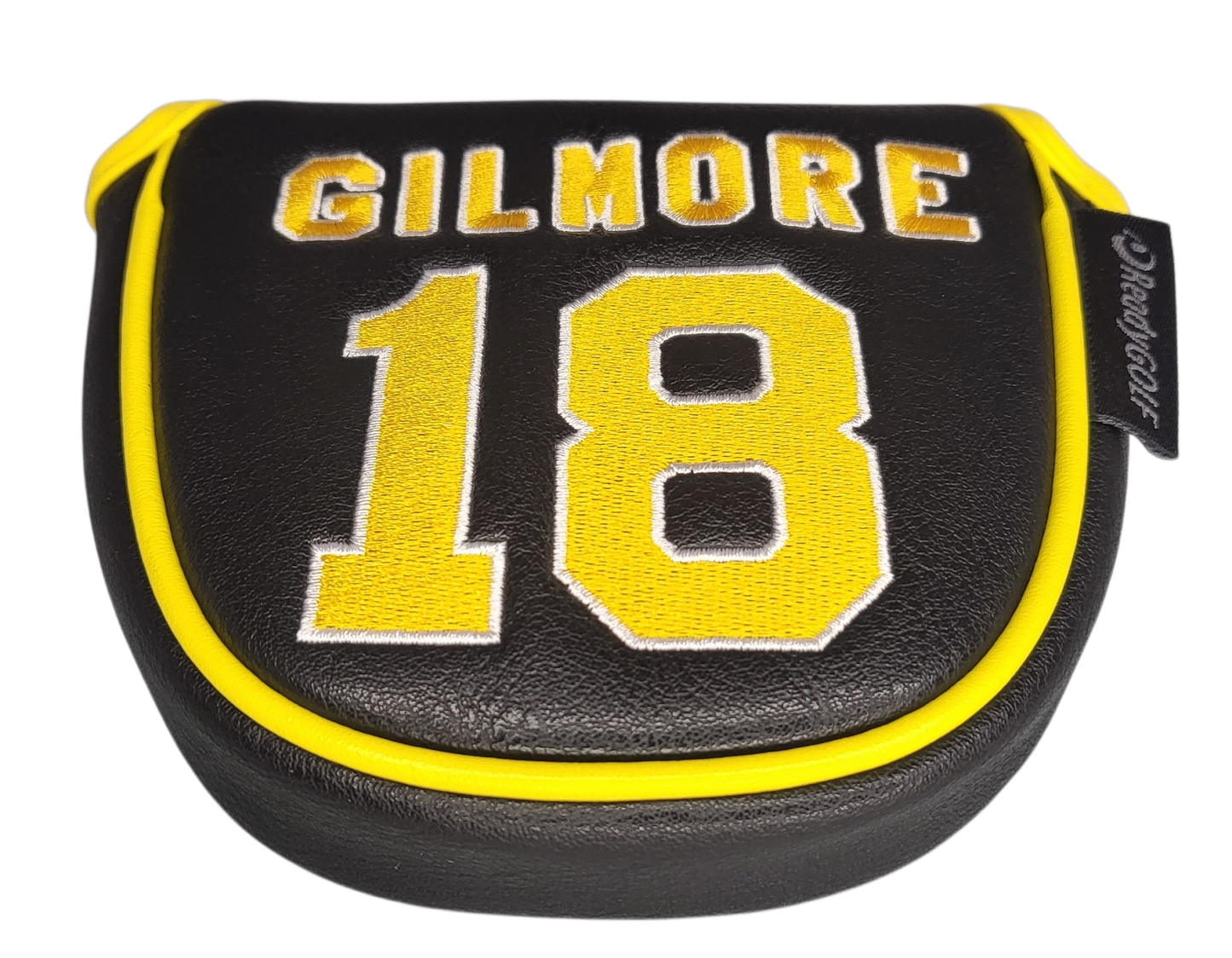 Gilmore #18 Jersey Embroidered Putter Cover - Mallet